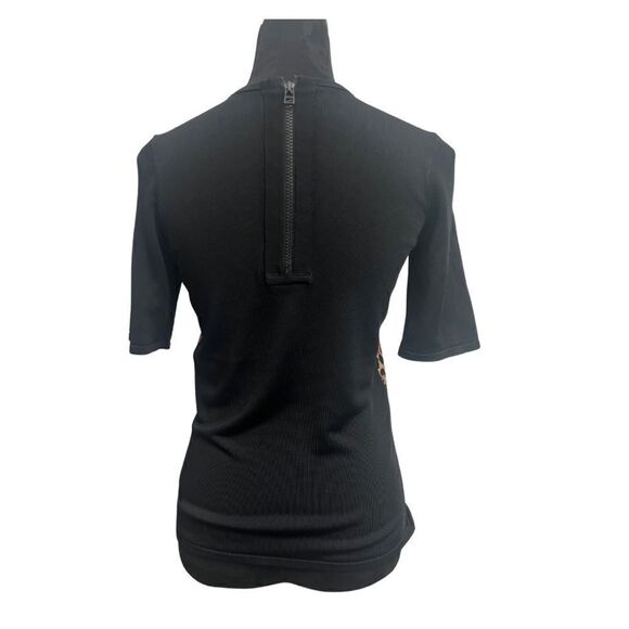 Pink Tartan Animal Print Top - Picture 3 of 8